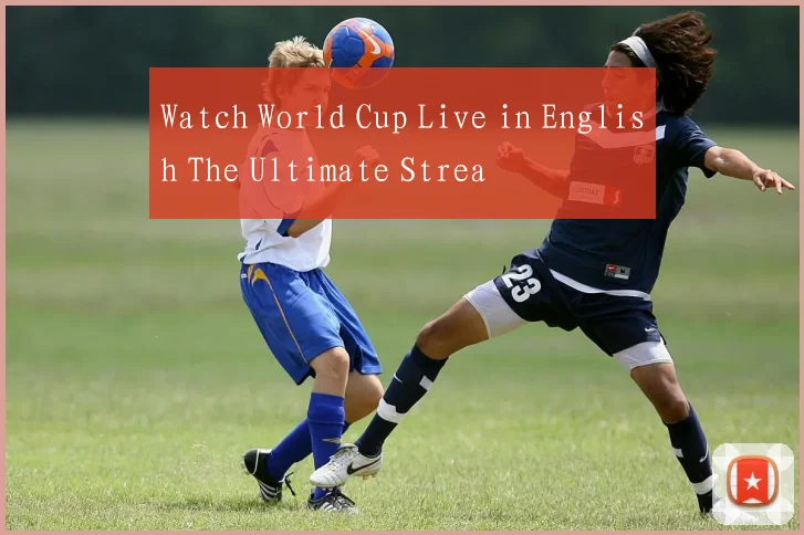 Watch World Cup Live in English The Ultimate Strea