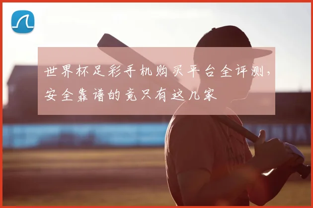 世界杯足彩手机购买平台全评测,安全靠谱的竟只有这几家